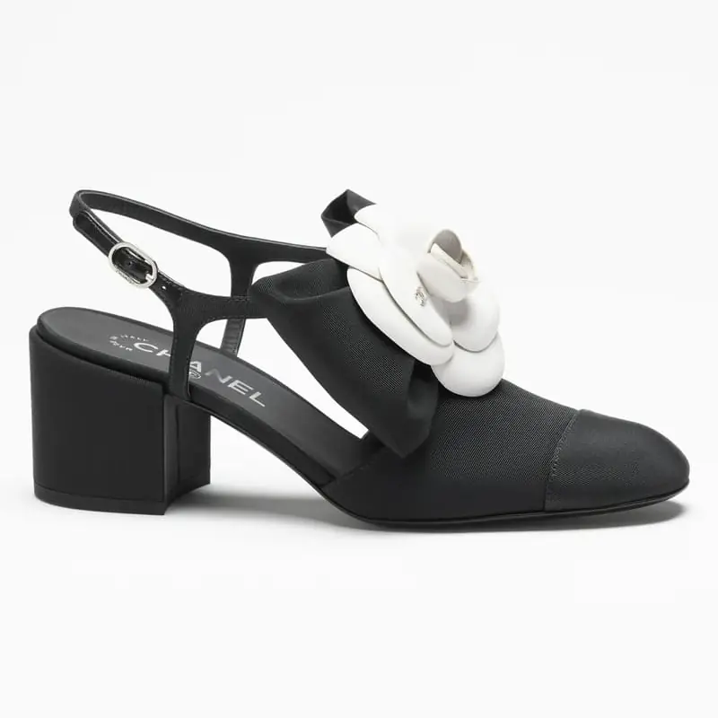 Chanel Slingbacks in Grosgrain