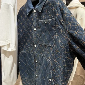 LV Embroidered Denim Jacket